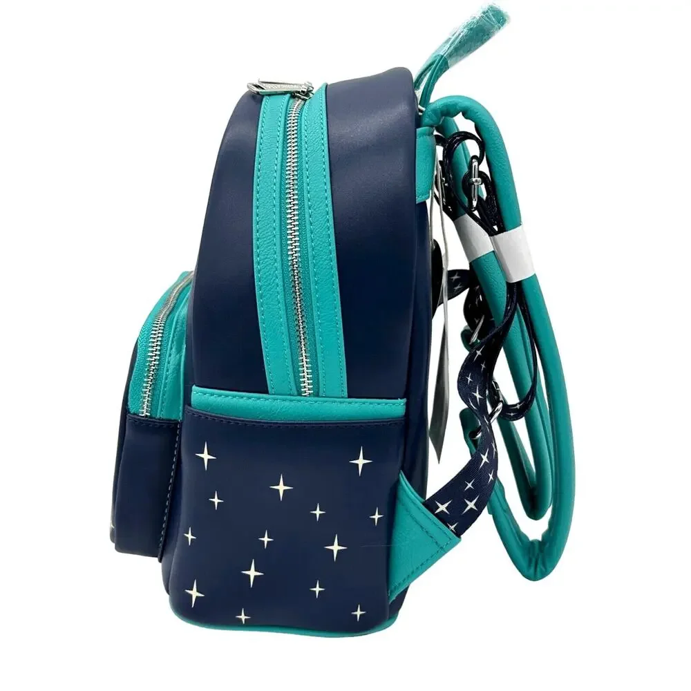 Disney Parks Vacation Club Member Loungefly Backpack DVC Mickey Icon Castle GITD